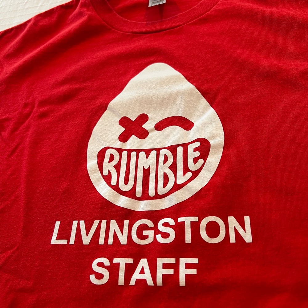 Red Rumble Boxing Livingston Staff Tee - Picture 2 of 3